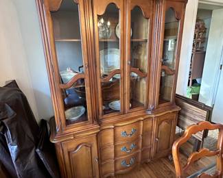 China cabinet (matching dining table and chairs - photo to follow)