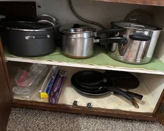 Pots and pans