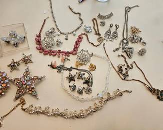 Lots of costume jewelry