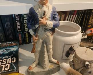 Hat comes off (whiskey container)