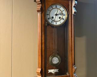 Antique Vienna Regulator Wall Clock