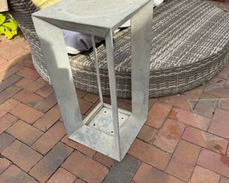 Outdoor Metal Accent Table