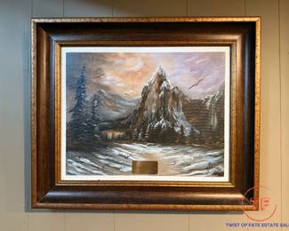 Original Oil on Canvas "Majestic Wonder" by Terry Taylor