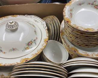 Over 20 Sets of Dinnerware 