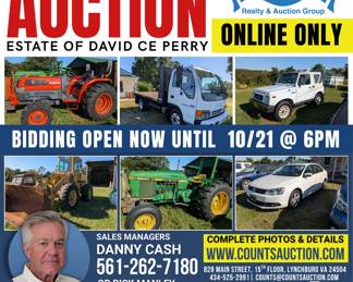 DAVID CE PERRY PP3 NEWSPAPER AD