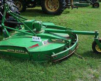 John Deere MX5 Bush Hog 5 Foot