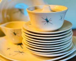 Mid Century Franciscan Starburst Dinnerware