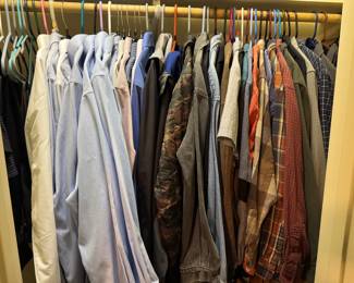 Men’s size Medium Clothing.  