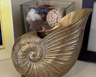 Beautiful brass shell 