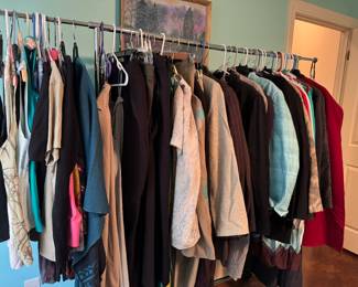 Women’s clothing size 14-22. Lots of Designer Brands!! 