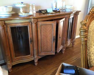 Bernhardt server 70”x20”x37” H