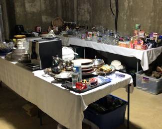 Variety of items