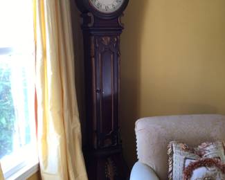 Clock & storage 13”x21”x81” H
