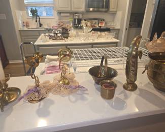 Brass items 