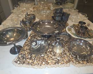 Silver plate Pieces 