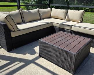 Resin Wicker Patio Set