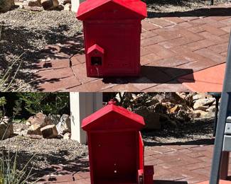 Antique Gamewell Fire Alarm Box