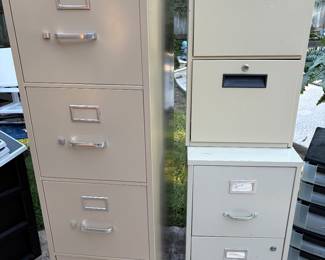 File cabinets