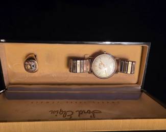 14K watch and custom made 14K matching ring. 