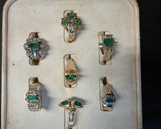 Assorted Gold rings