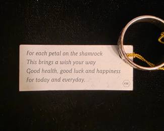 Unique Sterling Irish ring