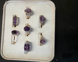 Assorted Gold rings