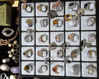 Sterling rings 