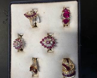 Assorted Gold rings