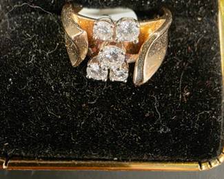 GOLD and Diamond ring