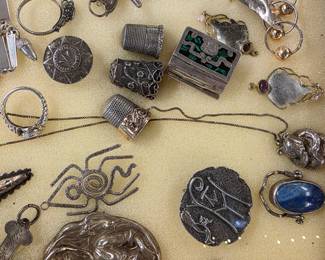 Assorted Sterling jewelry