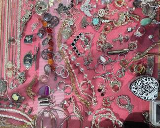 Assorted Sterling jewelry 
