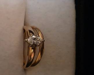 GOLD and Diamond ring