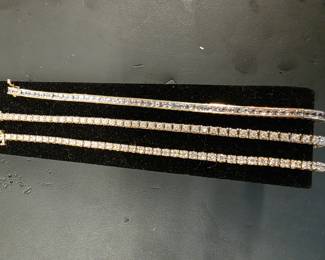 14K and Diamonds bracelets