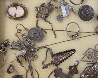 Assorted Sterling jewelry