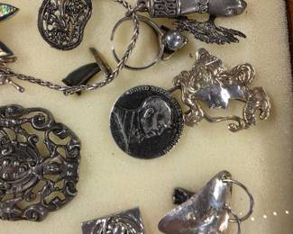 Assorted Sterling jewelry