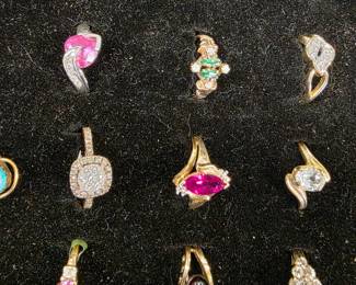 Assorted Gold rings