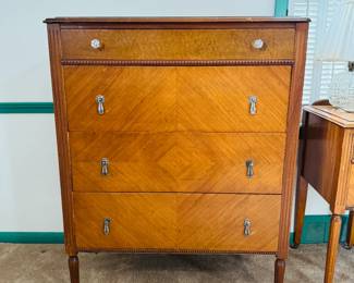 The matching dress to the super cool old vanity