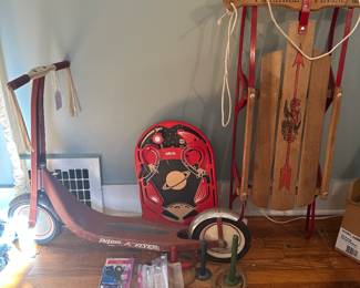 Vintage Radio Flyer. 