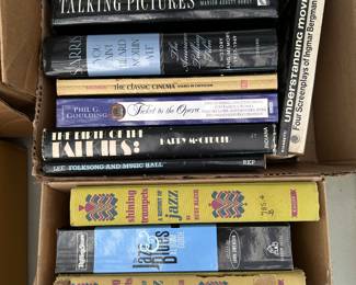 Music and movies books. 