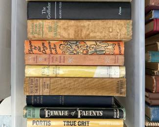 Classic vintage books. 