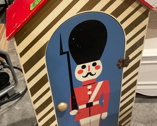 Rare vintage toy/ book cabinet