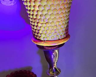 Selenium Glass -Colored Glass that uses Selenium, a semi-metallic element to create a pinkish-orange hues. Selenium Ruby Glass.