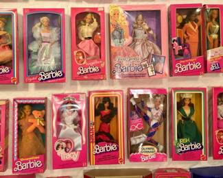 Vintage Barbie Dolls in Boxes