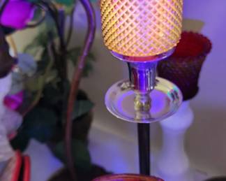 Selenium Glass -Colored Glass that uses Selenium, a semi-metallic element to create a pinkish-orange hues. Selenium Ruby Glass.