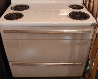 Vintage 1957 Westinghouse Stove 
