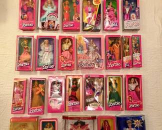 Vintage Barbie Dolls in Boxes