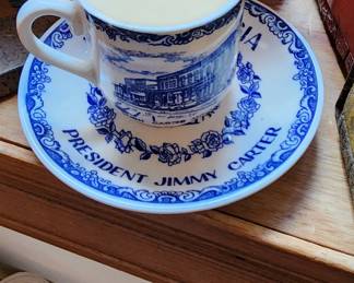 President Jimmy Carter Cup and Saucer 