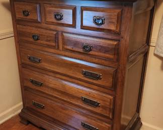 Very nice quality Wood Chest of Drawers (Probably Mid 70's) Same as previous picture 