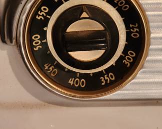 Vintage 1957 Westinghouse Stove 