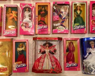 Vintage Barbie Dolls in Boxes
